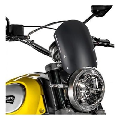 Saute-vent Barracuda Classic noir Ducati Scrambler 800 14-20