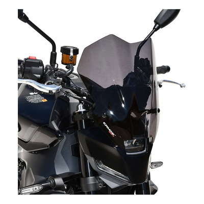 Saute-vent Ermax 30 cm Yamaha MT-09 24-25 noir foncé opaque