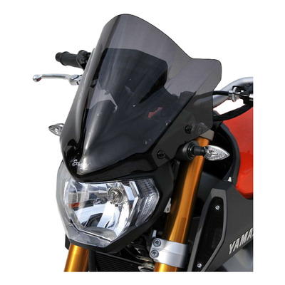 Saute-vent Ermax 33 cm Yamaha MT-09 14-16 noir foncé opaque