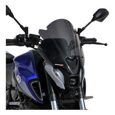 Saute-vent Ermax 36,5 cm Yamaha MT-07 21-24 noir clair