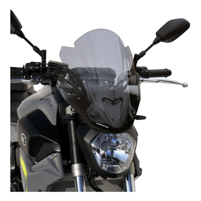 Saute-vent Ermax 39 cm Yamaha MT-07 14-17 gris satin opaque