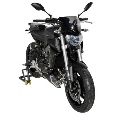 Saute-vent Ermax Sport 25 cm Yamaha MT-09 14-16 noir clair