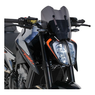 Saute-vent Ermax Sport 31 cm KTM 790 Duke 18-25 noir clair