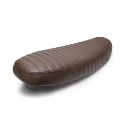 Selle Black Slammer marron pour Triumph Bonneville T100 02-16