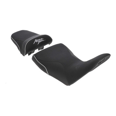 Selle confort complète Bagster SIT'N GO Honda 1100 Africa Twin 20-26 noir/carbone liseré argent