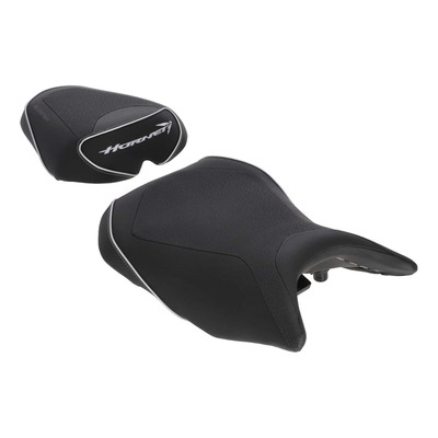 Selle confort complète Bagster SIT'N GO Honda CB 500/750 Hornet 23-26 noir/carbone/argent