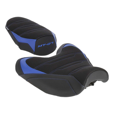 Selle confort complète Bagster SIT'N GO Yamaha MT-07 25-26 noir/nubuk/bleu