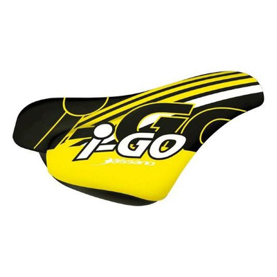 Selle vélo enfant RMS I-GO noir et jaune