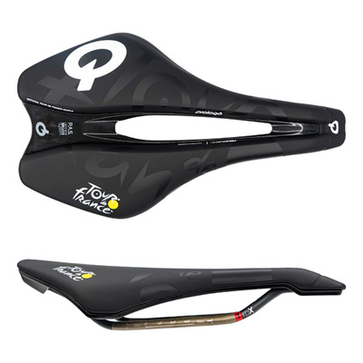 Selle vélo route Prologo Dimension T 4.0 PAS Noir Édition Tour De France