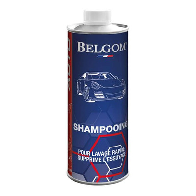 Shampooing Belgom 500 ml - Nettoyage efficace et brillance sans essuyage