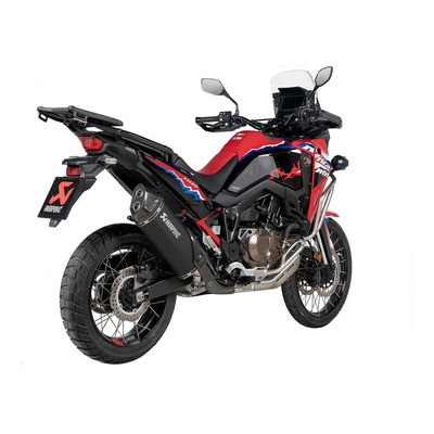Silencieux Akrapovic titane noir/carbone Honda CRF1100L Africa Twin 2024