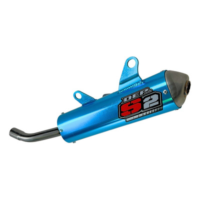 Silencieux d’Échappement DEP S2 Bleu - Yamaha 250 YZ 02-25