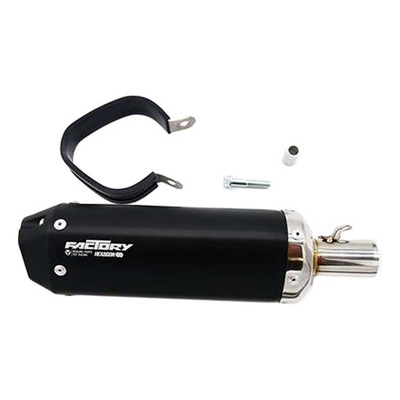 Silencieux d’Échappement YCF FACTORY Noir pour modèles START / LITE / PILOT / SM de 88cc à 150cc