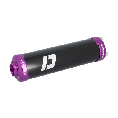 Silencieux Doppler noir embouts violets