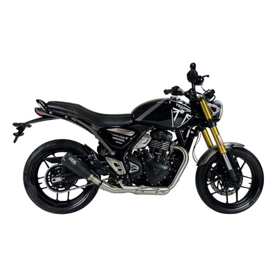 Silencieux Ixil RC Race Xtrem Triumph Scrambler 400 X 23-25 inox/embout carbone