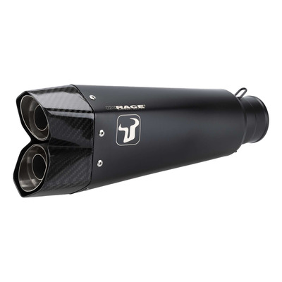 Silencieux Ixrace M10 inox noir carbone Honda X-ADV 750 17-24