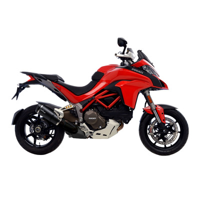Silencieux Leovince Factory S carbone pour Ducati Multistrada 1200 S 15-16