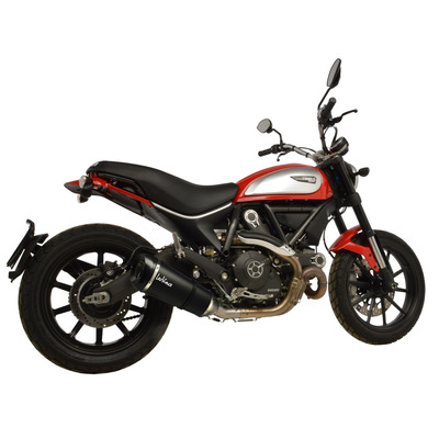 Silencieux Leovince Factory S carbone pour Ducati Scrambler 800 15-16