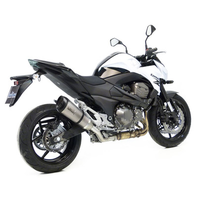 Silencieux Leovince Factory S inox casquette carbone pour Kawasaki Z 800 E 13-16