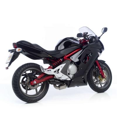 Silencieux Leovince GP Style inox noir Kawasaki Versys 650 07-14