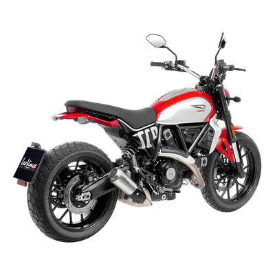 Silencieux Leovince LV-10 inox Ducati Scrambler 800 Icon 23-24