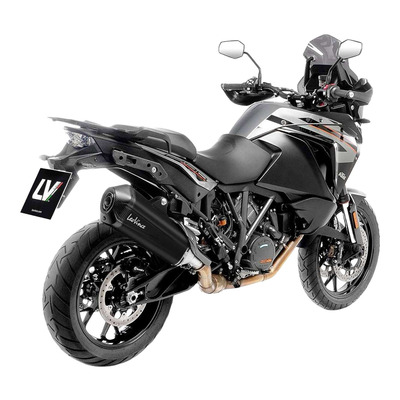 Silencieux Leovince LV-12 R inox noir KTM 1290 Super Adventure 15-20