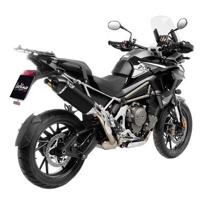 Silencieux Leovince LV-14 inox noir Triumph Tiger 1200 GT Pro 22-25