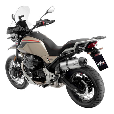 Silencieux Leovince LV One Evo inox Moto Guzzi V85 TT 19-25