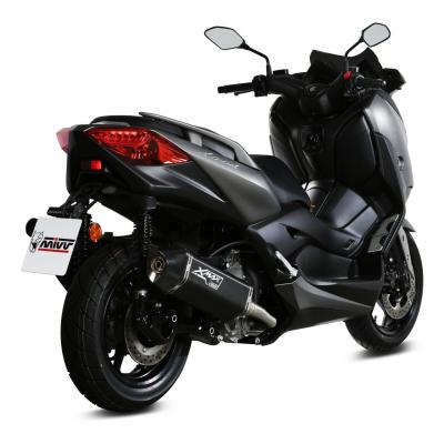 Silencieux Mivv Speed Edge inox noir Yamaha X-Max 300 17-19