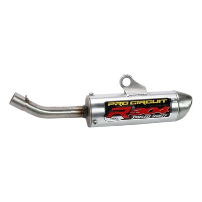 Silencieux Pro Circuit - 304-R shorty aluminium brossé - Honda CR 125cc 02-07