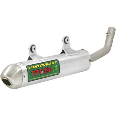 Silencieux Pro Circuit Type 296 finition aluminium pour Beta 250 RR 14-15