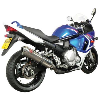 Silencieux Scorpion Factory Ovale Inox pour Suzuki Bandit 650 07-16 / GSX650F 08-16