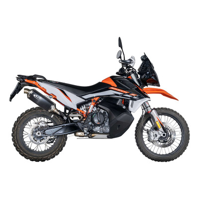 Silencieux Spark Dakar inox noir KTM 890 Adventure R 22-24
