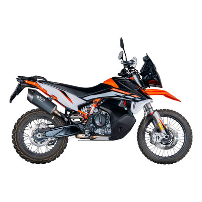 Silencieux Spark Fighter Evo inox noir KTM 890 Adventure R 22-24
