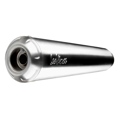 Silencieux universel Leovince Classic Racer inox gauche Ø 50 mm