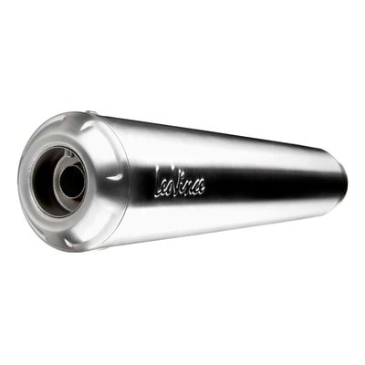silencieux universel Leovince Classic Racer inox gauche Ø 50 mm
