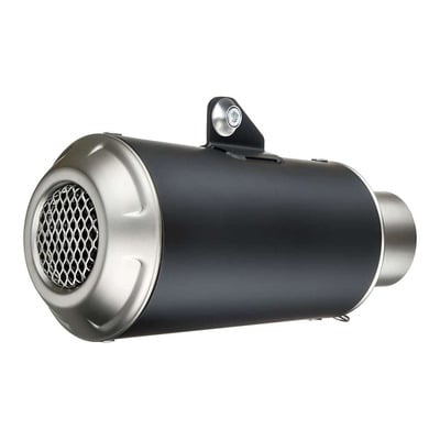 Silencieux universel Leovince LV-10 inox noir Ø 54 mm