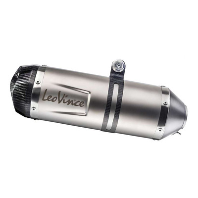 Silencieux universel Leovince LV One Evo inox Ø 54 mm