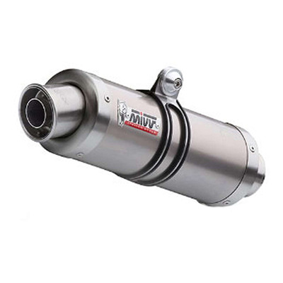 Silencieux universel Mivv GP inox Ø55 coté gauche