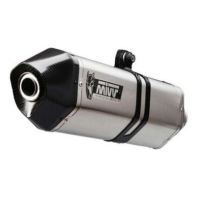 Silencieux universel Mivv Speed Edge inox Ø55 coté gauche