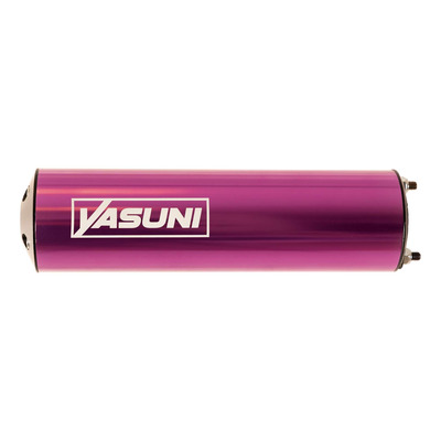 Silencieux Yasuni moto 50 cc gauche violet/noir