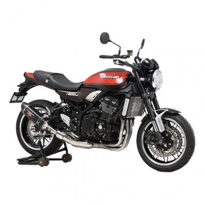 Silencieux Yoshimura R-77S inox noir Kawasaki Z 900 RS 18-20