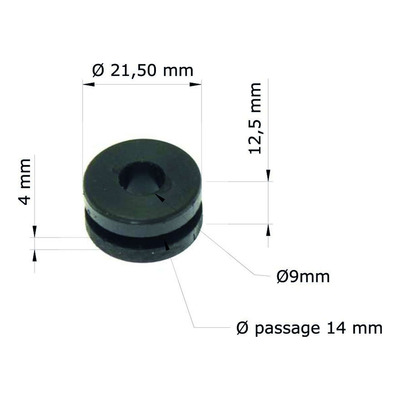 Silent blocs Tourmax Ø 21,5mm