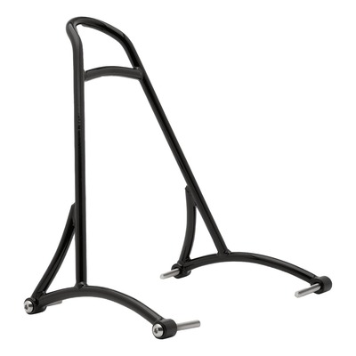 Sissy bar fixe Burly Brand 13’’ (33 cm) Harley Davidson Sportster 96-03 noir poudré
