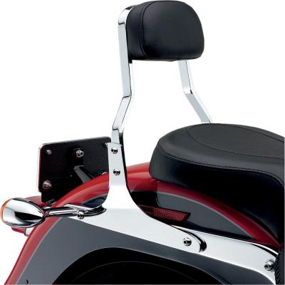 Sissybar Cobra tube carré chromé 35,5 cm Harley Davidson XL1200X Forty Eight 10-19