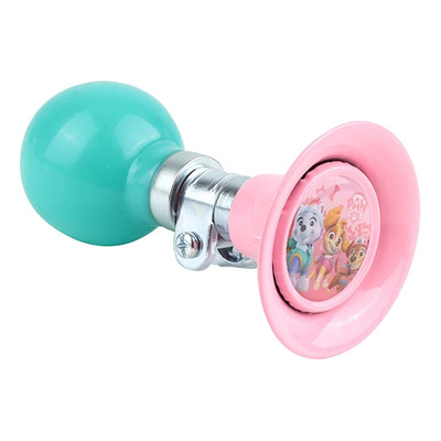 Sonnette à air vélo enfant Disney Pat Patrouille Rose et Verte