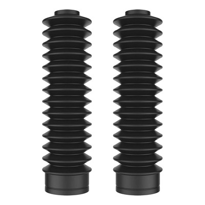 Soufflets de Fourche POLISPORT Noirs L : 215mm Ø : 28mm à 50mm