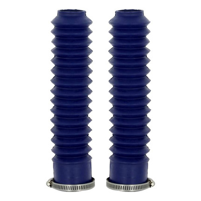 Soufflets de fourches PVC bleu L: 240mm Ø32mm à 48mm
