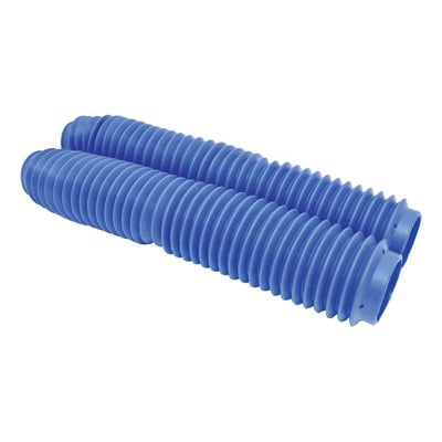 Soufflets de fourches PVC bleu L: 370mm Ø41mm à 55mm