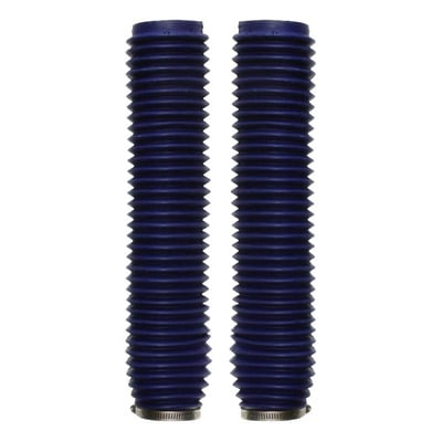 Soufflets de fourches PVC bleu L: 370mm Ø43mm à 59mm